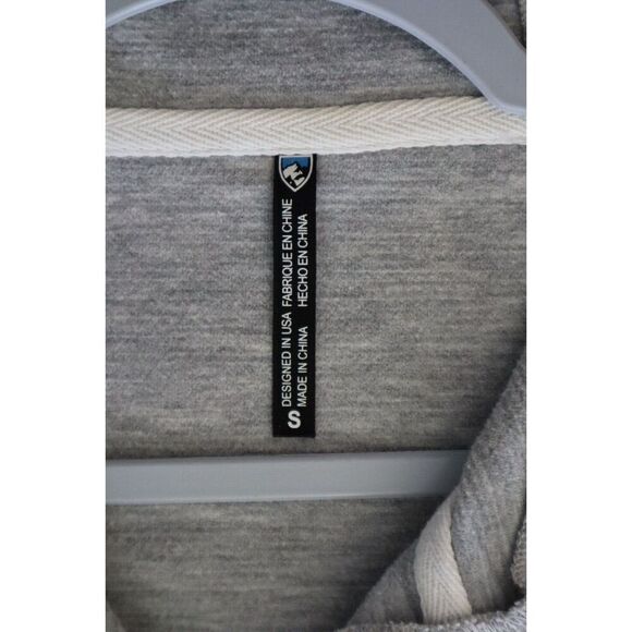 KÜHL 4249 Women's Sz S Gray Heather Arva Capuche Full Zip Hoodie Jacket - Picture 3 of 12